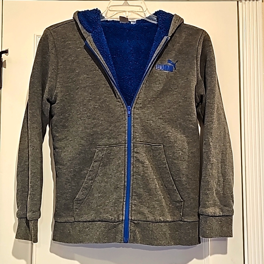 Puma Boys Hooded Sweatshirt